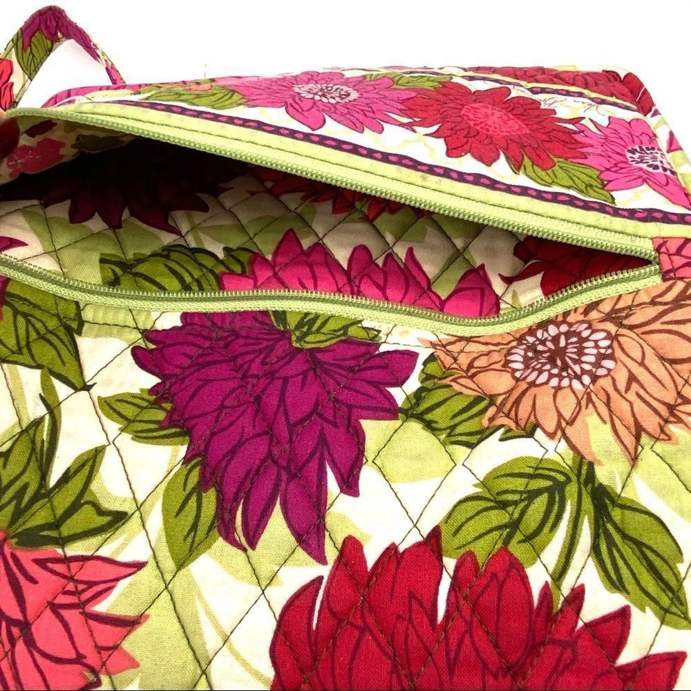 Vera Bradley Hello Dahlia lg hipster messenger bag - Picture 6 of 16